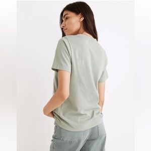 MADEWELL Women’s Supima® Frosted Willow Cotton Essential Tee XS
